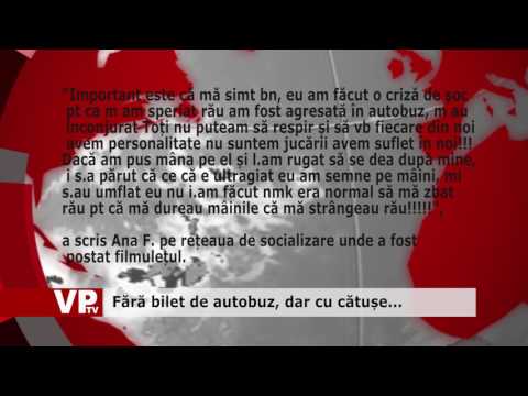 Fără bilet de autobuz, dar cu cătușe…