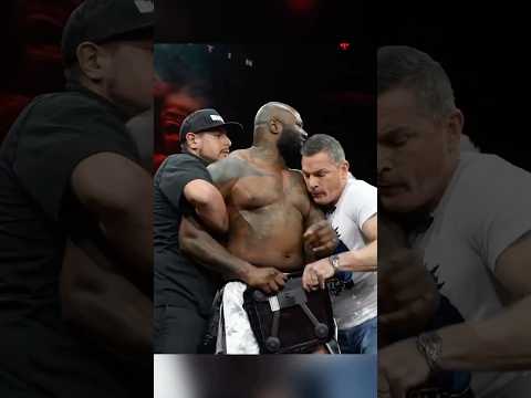 🚨BKFC fighter attempted to hit his opponent with the scale during the weight~in 🙆‍♂️🙆‍♂️💀💀🤪🤪