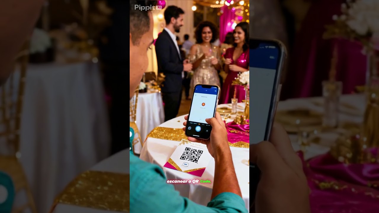 Cobertura QR code em sua Festa