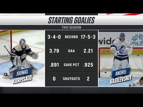 Puck Drop vs. Lightning (Jan. 4, 2022)