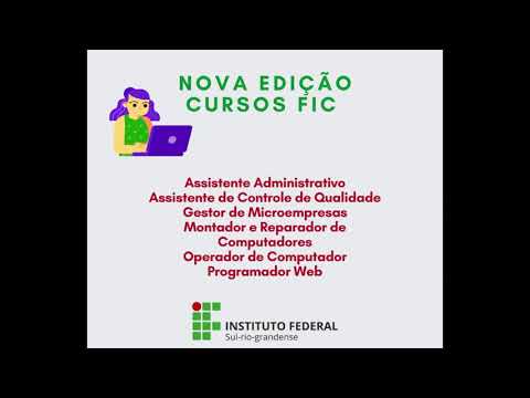 CURSOS FIC IFSul