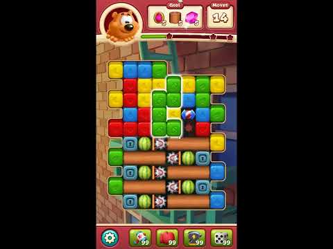 Toon Blast Level 6728 - NO BOOSTERS 🐻🐺🐱 | SKILLGAMING ✔️