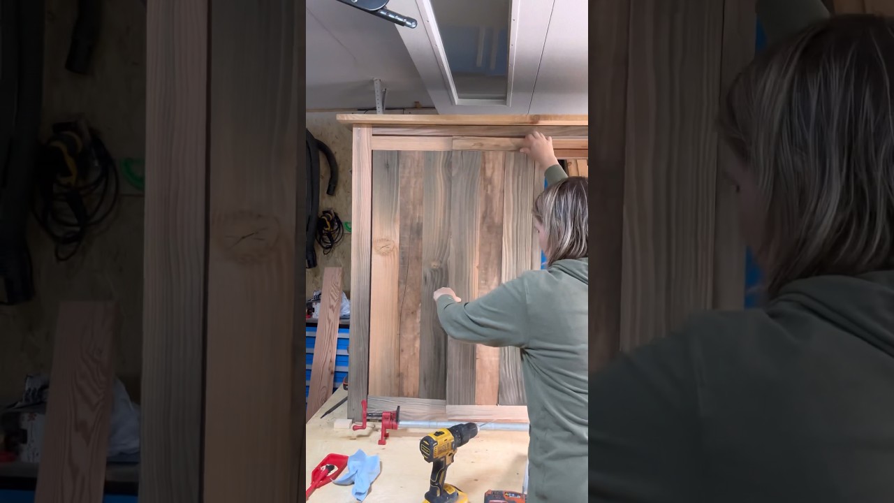 Rustic Cabinet Doors #rustic #reclaimed #rusticfurniture #reclaimedwood #diyfurniture #woodworking