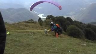 preview picture of video 'Paragliding in Slovenia 2 (Dreznica)'