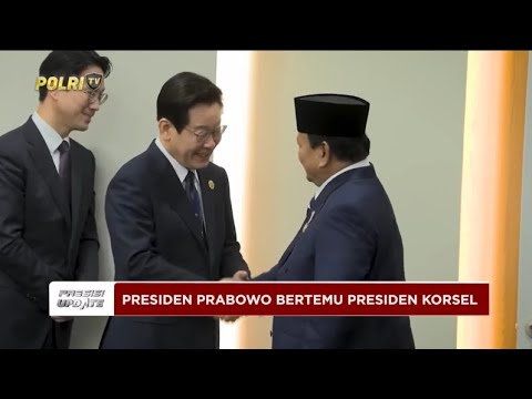 PRESISI UPDATE: PRESIDEN PRABOWO BERTEMU PRESIDEN KORSEL DI SELA KTT APEC 2025 02/11/2025 16.00