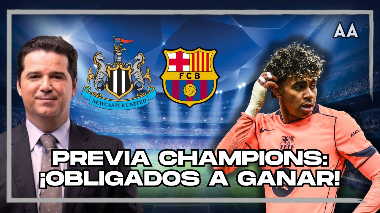 Barcelona se juega TODO vs Newcastle | Liverpool, obligado a ganar ante Galatasaray en la Champions 