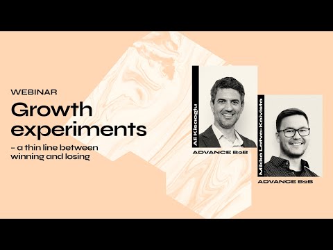 [Webinar] Growth experiments — a thin line between winning and losing