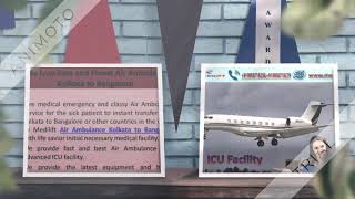 Take Appreciable Air Ambulance Kolkata to Bangalore