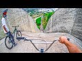 INSANE BMX VS MTB HILLBOMB RACE