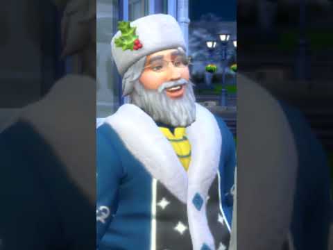 НПС С ИСТОРИЕЙ в симс 4 | Дед Мороз | The Sims 4 #sims4#shorts#sims4shorts#TS4