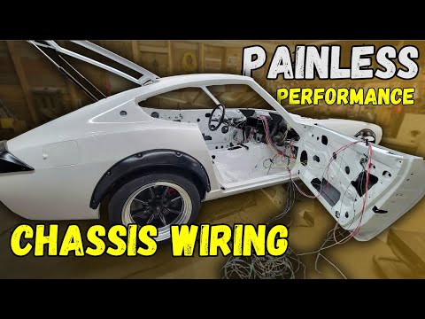Chassis Wiring Begins with a Painless Harness || 2JZ Datsun 280Z
