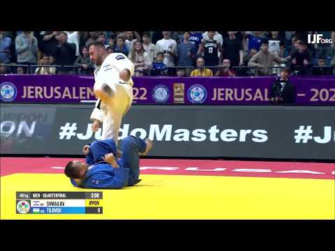 Masters 2022. 66 kg. Quarter-Final. SHMAILOV Baruch (ISR) - TILOVOV Mukhriddin (UZB)