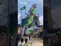 Shimoga Karnataka Biggest Flex Of Tipu Sultan Shimoga Tipusultan