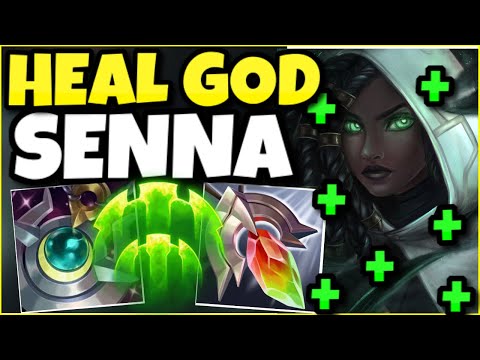 (HIGH ELO) WHY IS SENNA THE STRONGEST HEALER IN THE GAME NOW?! THE HEAL GOD SENNA STRATEGY IS OP!