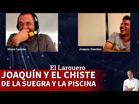 JOAQUÍN | CHISTE de la suegra y la piscina: CARREÑO y KIKO por los suelos | DIARIO AS
