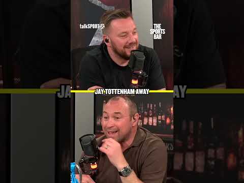 Jamie O'Hara can't believe Lincoln are mocking Spurs on their title winning day 🤣 #tottenhamhotspur