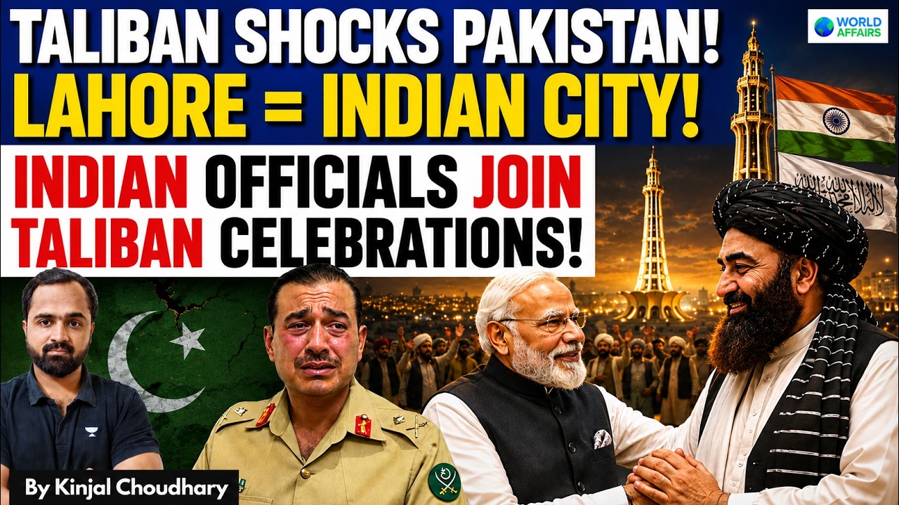 Taliban Rattles Pakistan - Calls Lahore Part Of INDIA! Holds Victory Day Event In Delhi | Kinjal