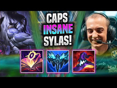 CAPS IS INSANE WITH SYLAS! - G2 Caps Plays Sylas Mid vs Cassiopeia! | Season 2022