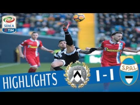 Video highlights della Giornata 21 - Fantamedie - Udinese vs SPAL