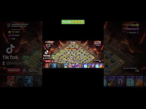 TH14 attacking TH13 Palpak. @ClashOfClans