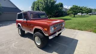 1973 Ford Bronco Ranger Walkaround