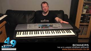 Video thumbnail for Yamaha PSR-225GM Keyboard - 3 Demonstration Songs by KeyboardKrazy49