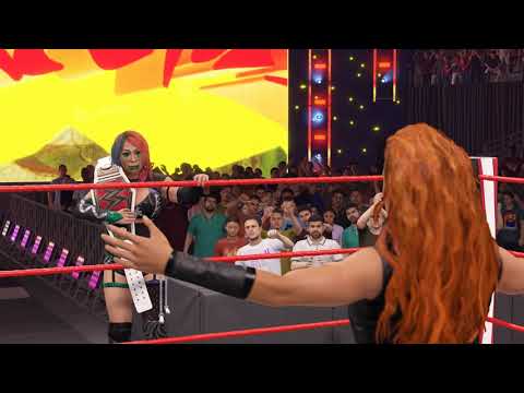 WWE 2K22 Becky Lynch vs Liv Morgan RAW 4K