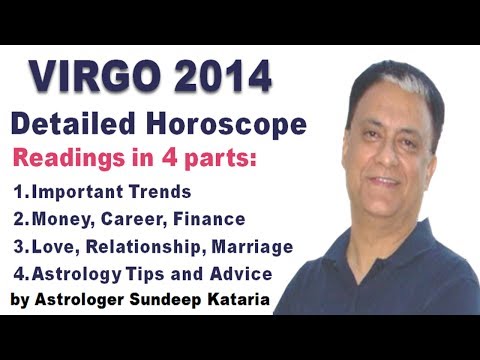 2014年VIrgoホロスコープ DETAILED占星術予想 (2014 VIrgo Horoscope DETAILED Astrology Forecast)