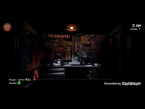 FNaF 1 Night 7 (20/20/20/20) mode complete