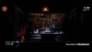 FNaF 1 Night 7 (20/20/20/20) mode complete