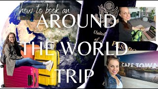 Booking An Around The World Trip BY YOURSELF🌎Step By Step Guide🤓On A Budget Travel Hacks🤑💵