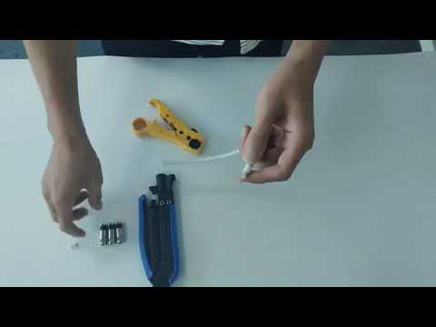 Coax cable crimper kit-Get your work done efficiently