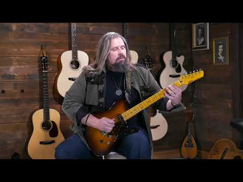 HOLD - Asher T Deluxe - Tobacco Burst *VIDEO* image 19