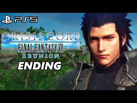 CRISIS CORE FINAL FANTASY VII REUNION ENDING Gameplay Walkthrough - No Commentary
