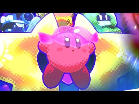 Kirby Star Allies - World 4: Far-Flung Starlight Heroes 100% Walkthrough (2 of 2)