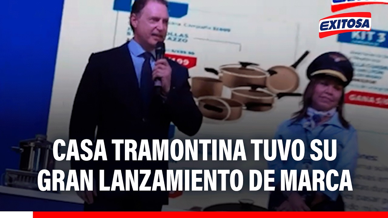 🔴🔵 Casa Tramontina tuvo su gran lanzamiento de marca
