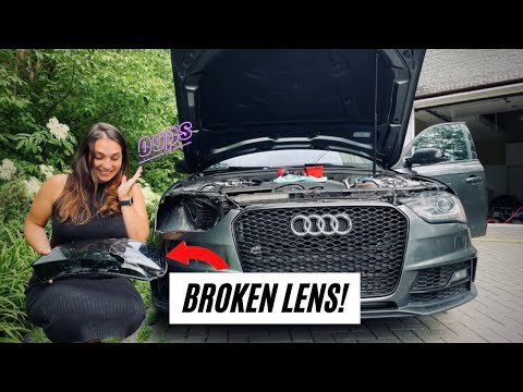 Audi A4 B8 Headlight Lens (cover) Replacement - Tutorial