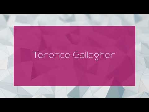 Terence Gallagher - appearance