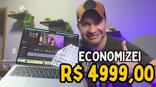 💻 Economizei R$ 6 MIL no MacBook Air M4 importado dos EUA! (Vale a pena?)