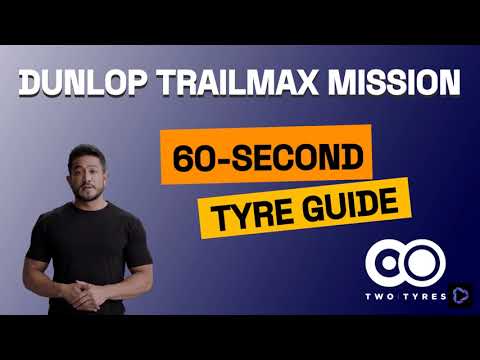 Dunlop Trailmax Mission - Adventure Motorcycle Tyres Review - 60-second guide
