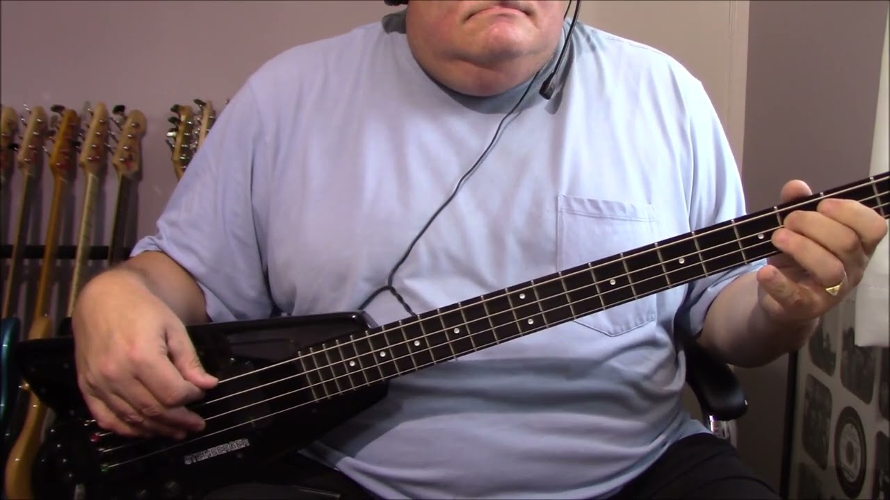 Phil Collins Doesn't Anybody Stay Together Anymore Bass Cover With Notes & Tab