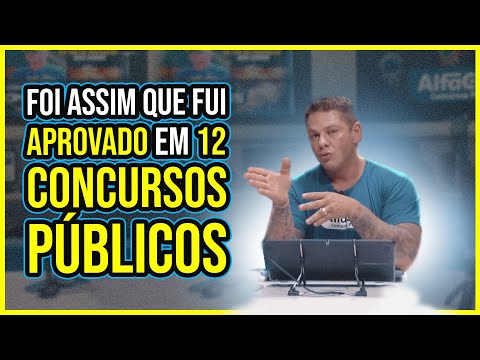COMO ESTUDAR PARA CONCURSO PÚBLICO? - Evandro Guedes - AlfaCon
