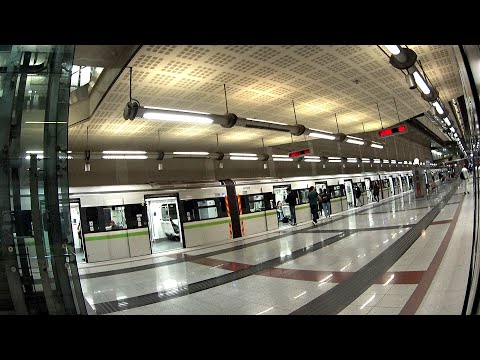 Athens Metro Line 2 - HYUNDAI ROTEM Ride all Stations Anthoupoli - Elliniko - [323]
