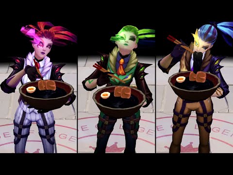 Crime City Nightmare Akali Chroma Spotlight 2021