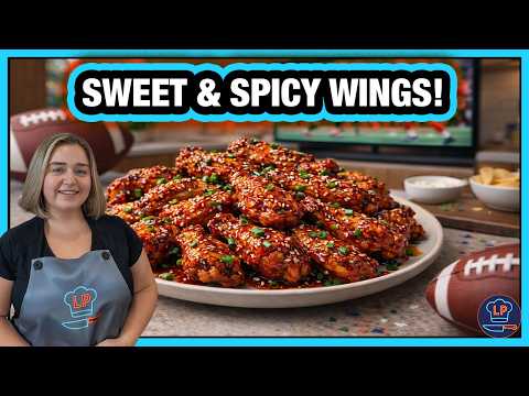My FAVORITE Korean Style Wings | Sweet & Spicy Recipe