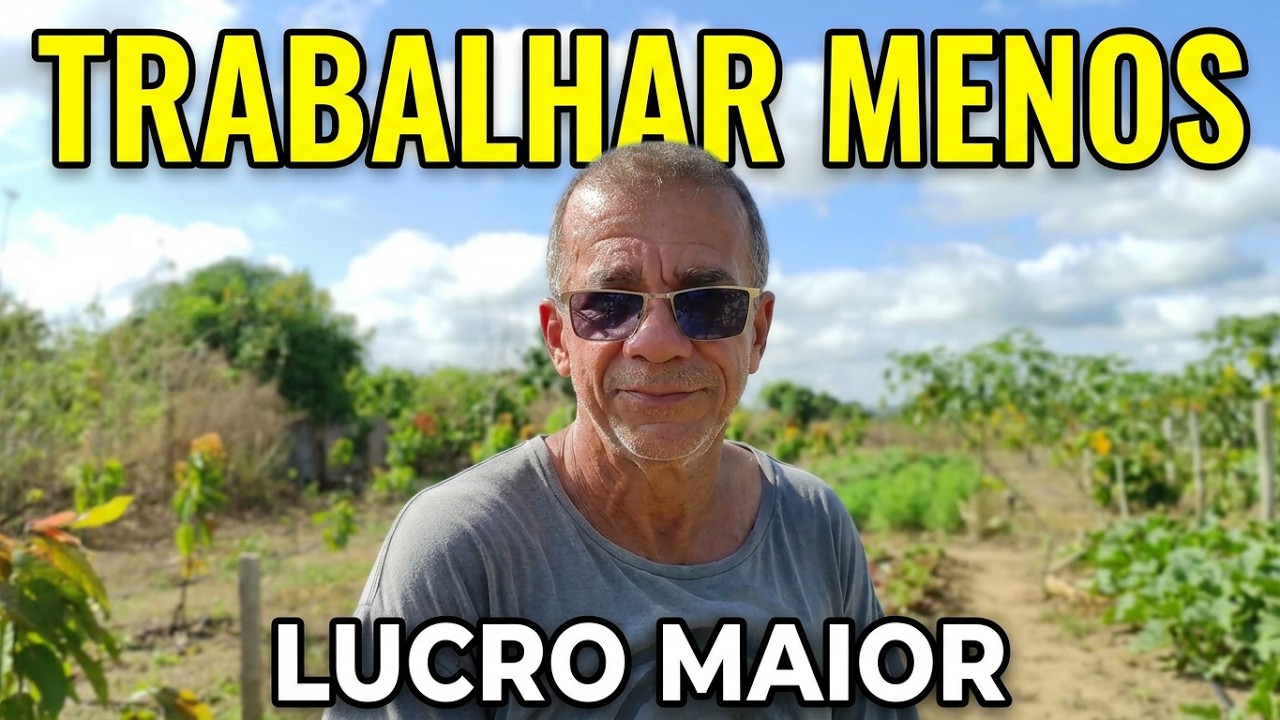 Ganhar muito trabalhando pouco