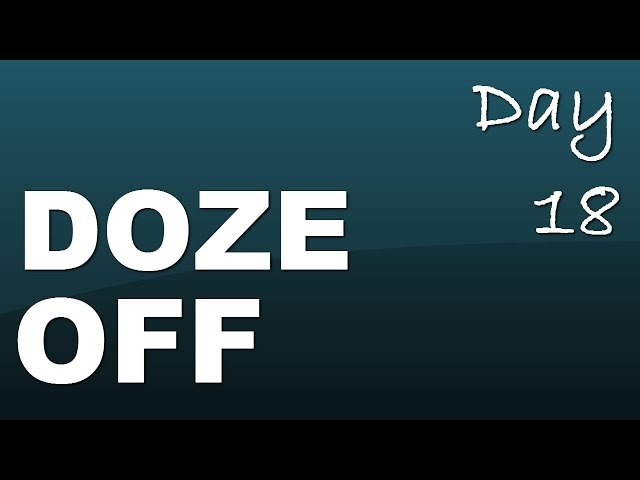 הגיית וידאו של doze בשנת אנגלית