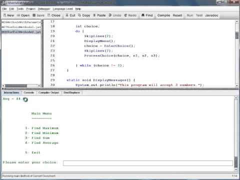 Java Level 1 Using Dr Java Lesson 23 Methods 02 Non Void Methods