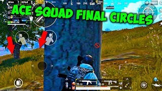INTENSE Final Circles in ACE LEAGUE You Won't Believe !! SQUAD VS SQUAD ACE !! PUBG MOBILE
