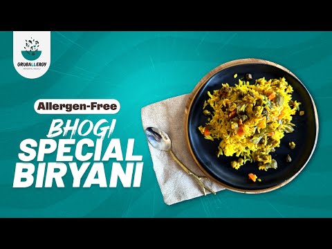 Bhogi Special Biryani | Allergy-Free Harvest Biryani | Vegan, Nut-Free, Dairy-Free Recipe